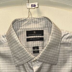 Hart Schaffner Marx Shirt 17 1/2 - 34